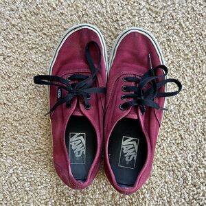 Maroon Vans
